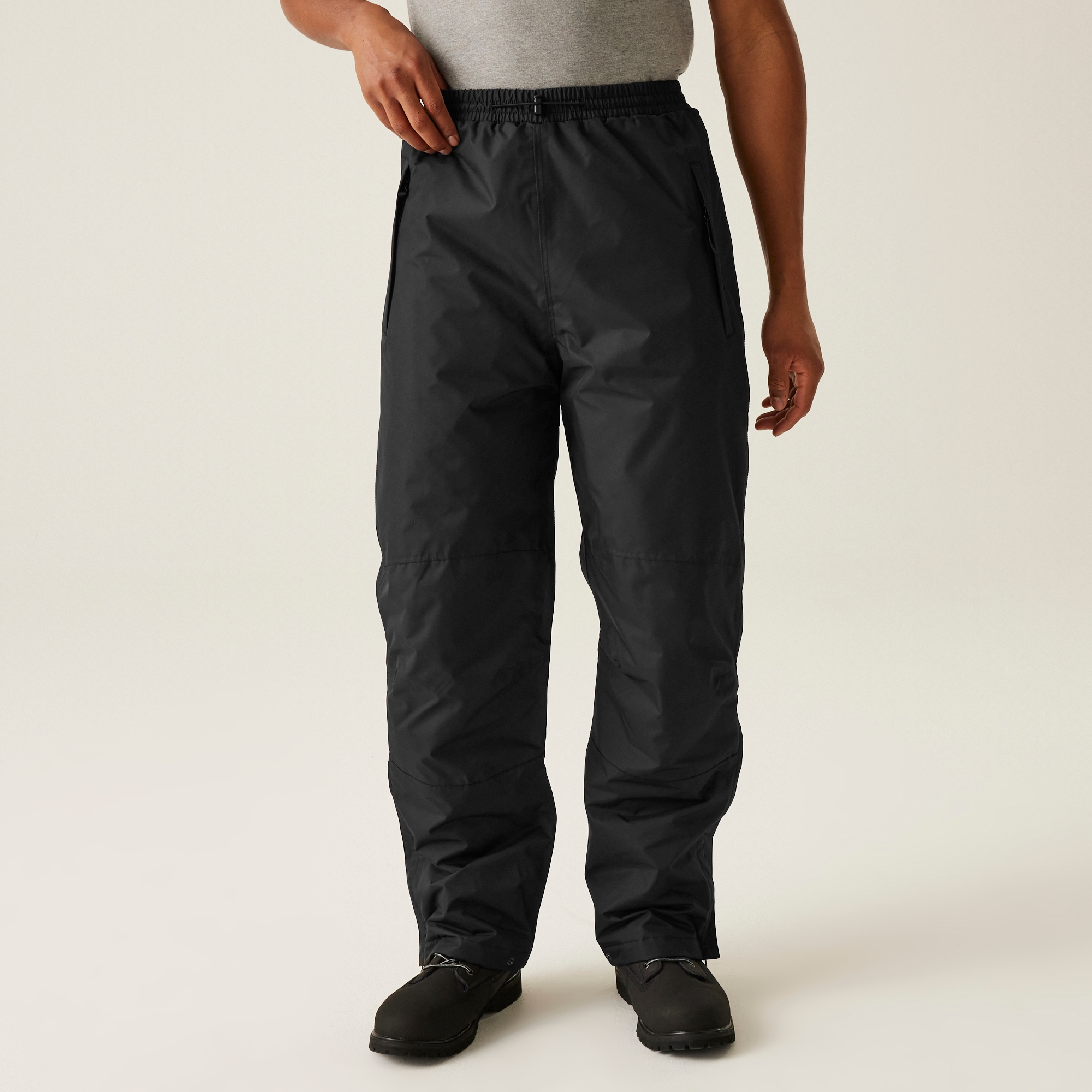 Regatta Professional Men's Wetherby Insulated Lined Overtrousers - Black L Regular