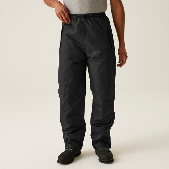 Men's Wetherby Insulated Breathable Lined Overtrousers Black