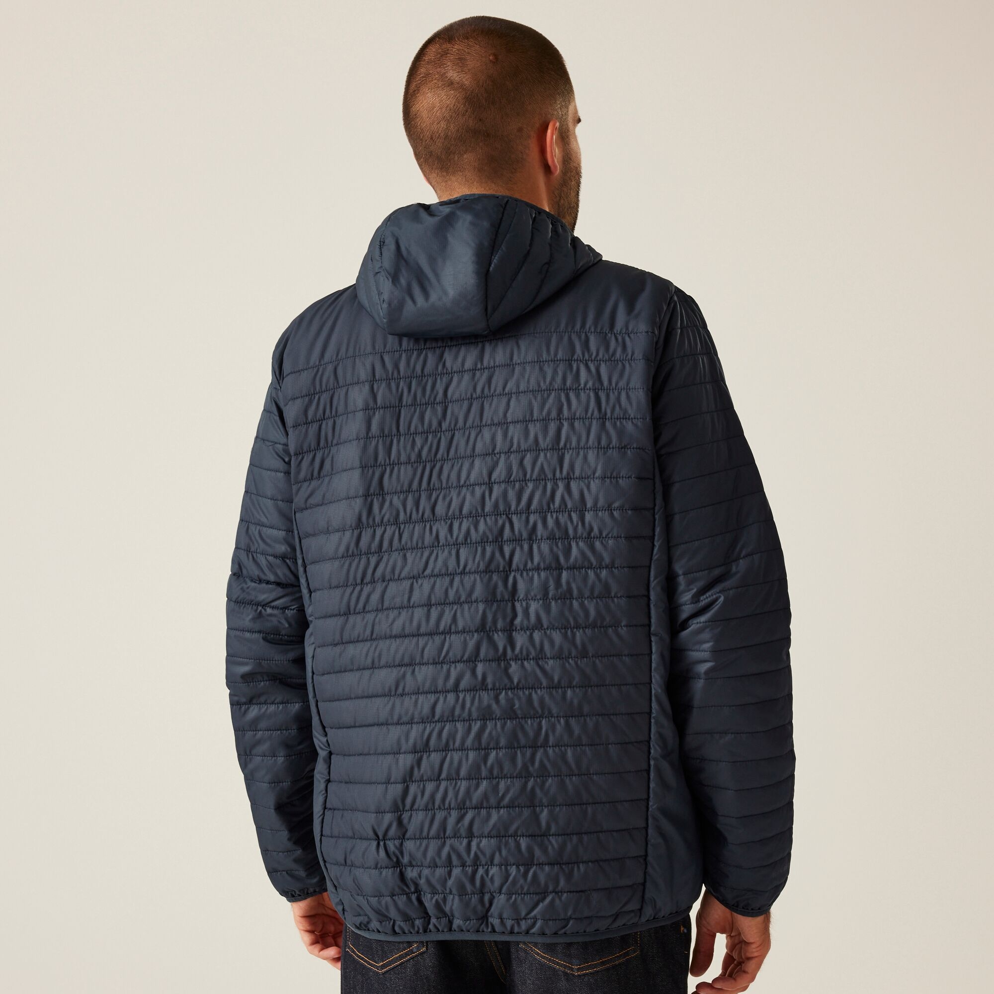 Regatta Professional Regatta Professional Męska kurtka ocieplana z kapturem Ecodown Niebieski