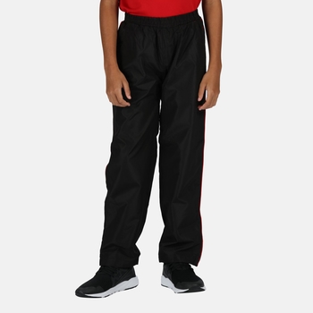 Kids' Athens Track Pants Black Classic Red