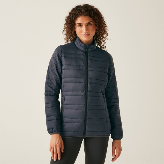 Women's Firedown Down Touch Insulated Jacket Seal Grey