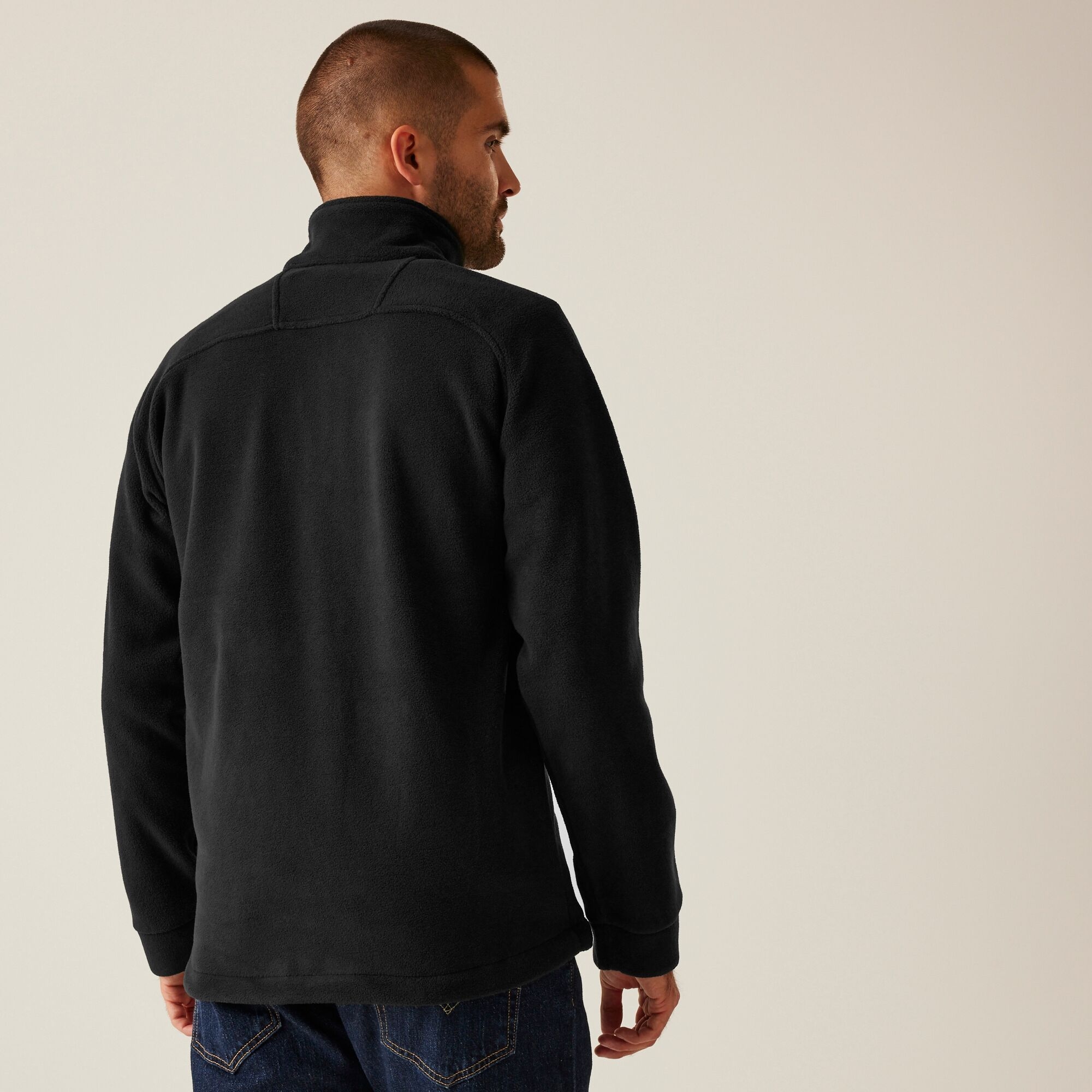 Regatta Professional Regatta Professional Męski polar z suwakiem Sigma Czarny