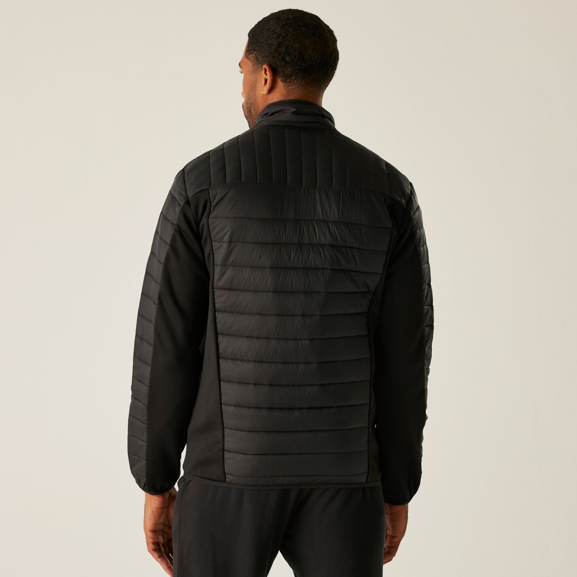 Męska kurtka hybrydowa Tourer Czarny