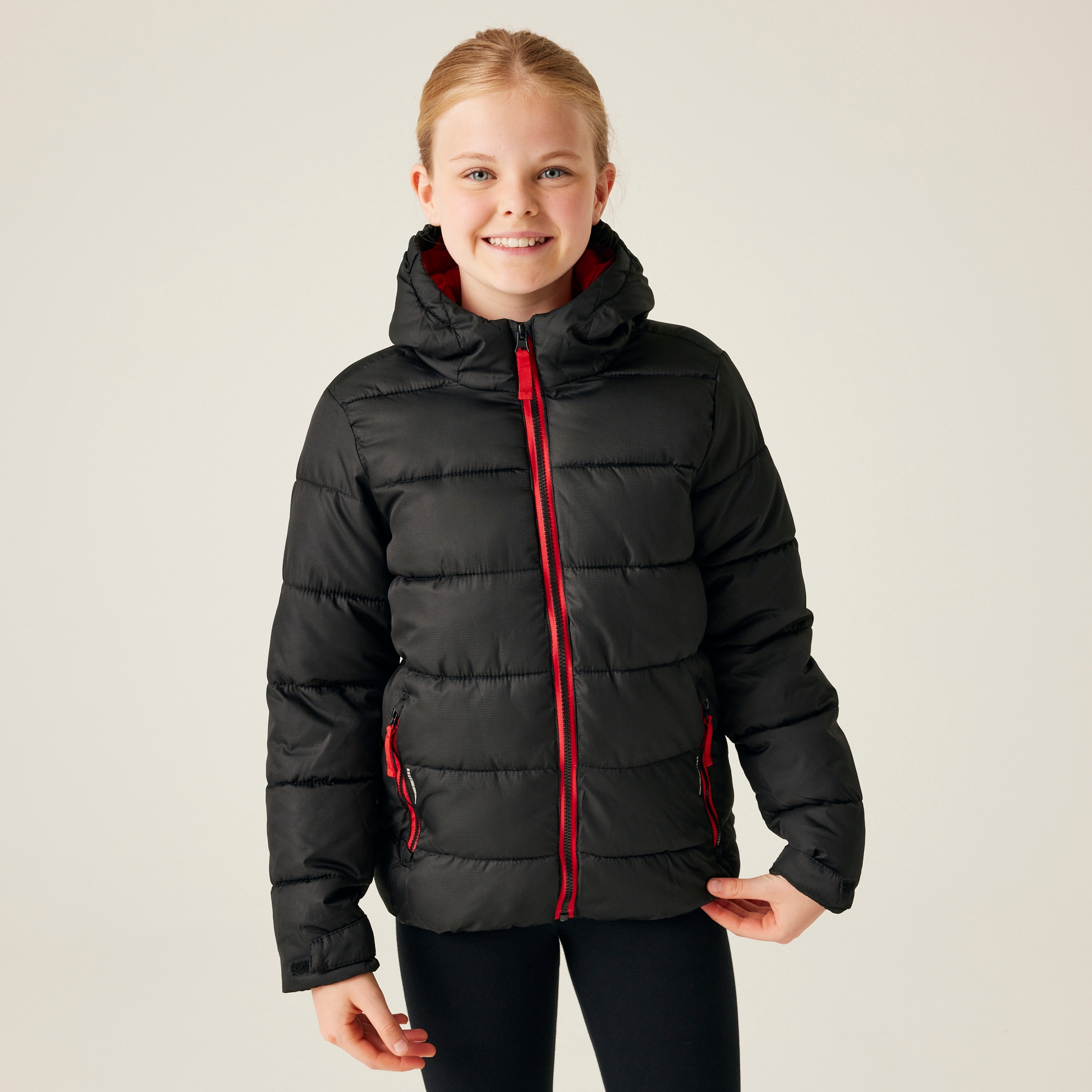 Regatta Professional Kids’ Thermal School Jacket - Black Size 11-12 Years