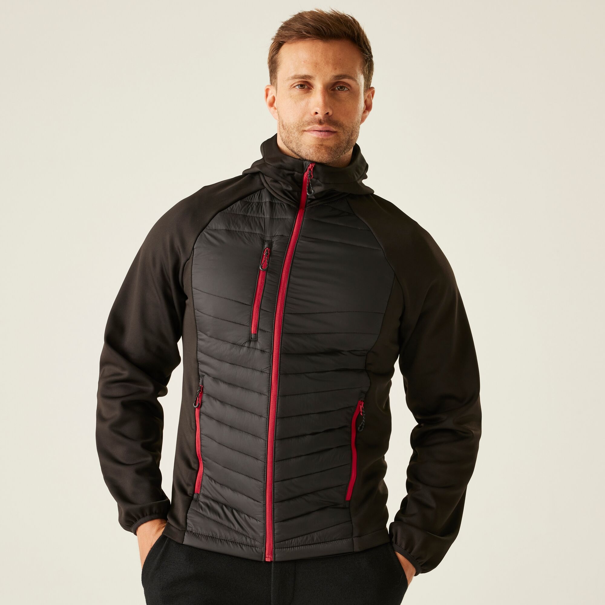 Regatta Professional Men's Navigate Hybrid Jacket - Black Small