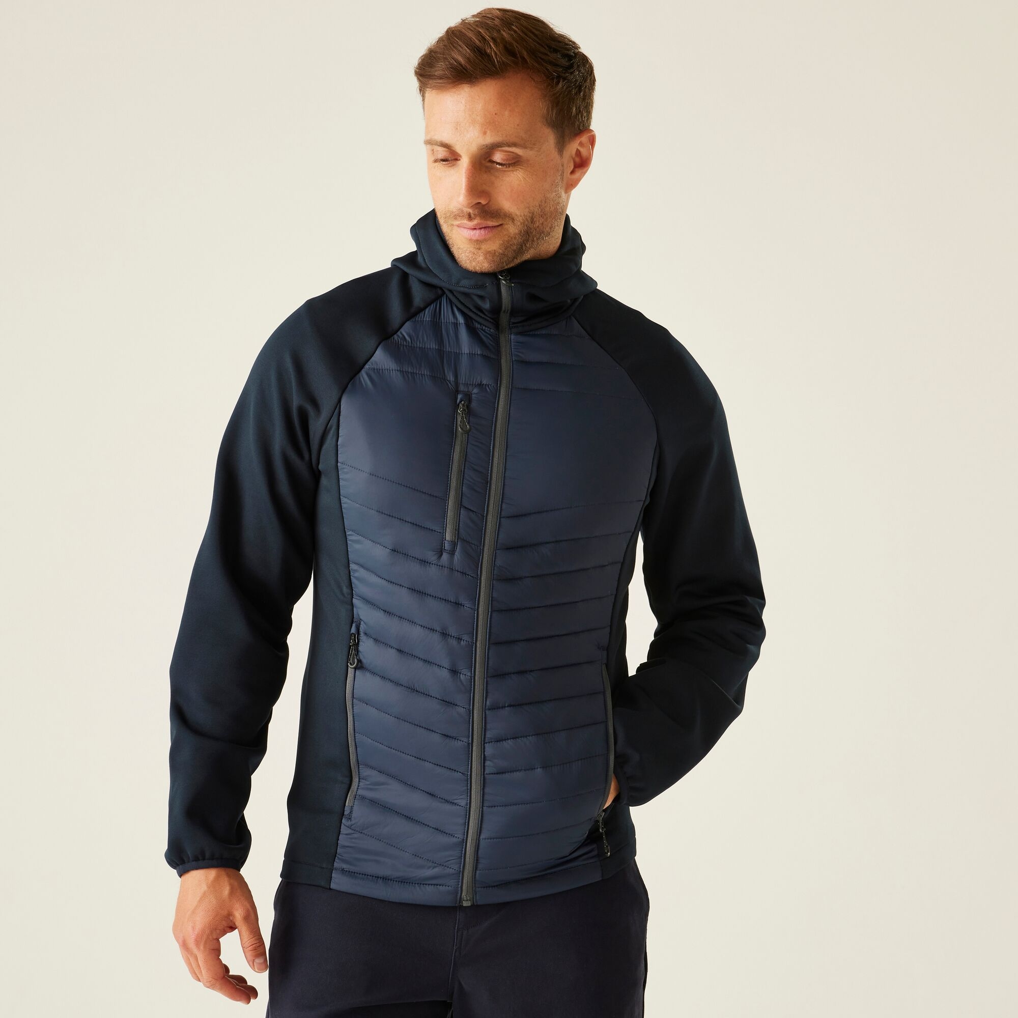 Regatta Professional Men's Navigate Hybrid Jacket - Blue Large