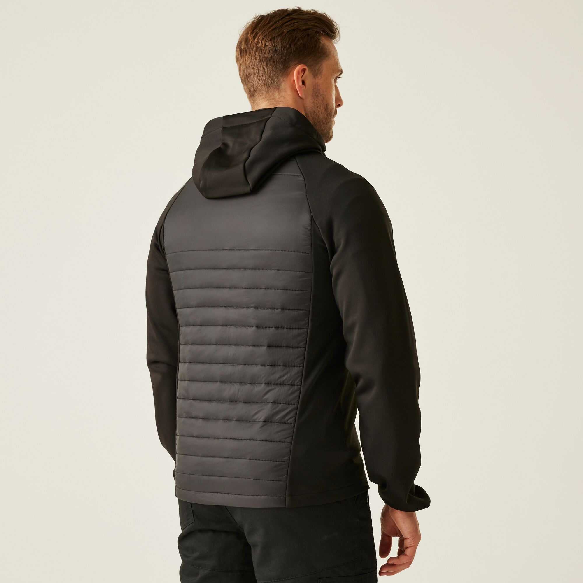 Regatta Professional   Męska kurtka hybrydowa Navigate Czarny