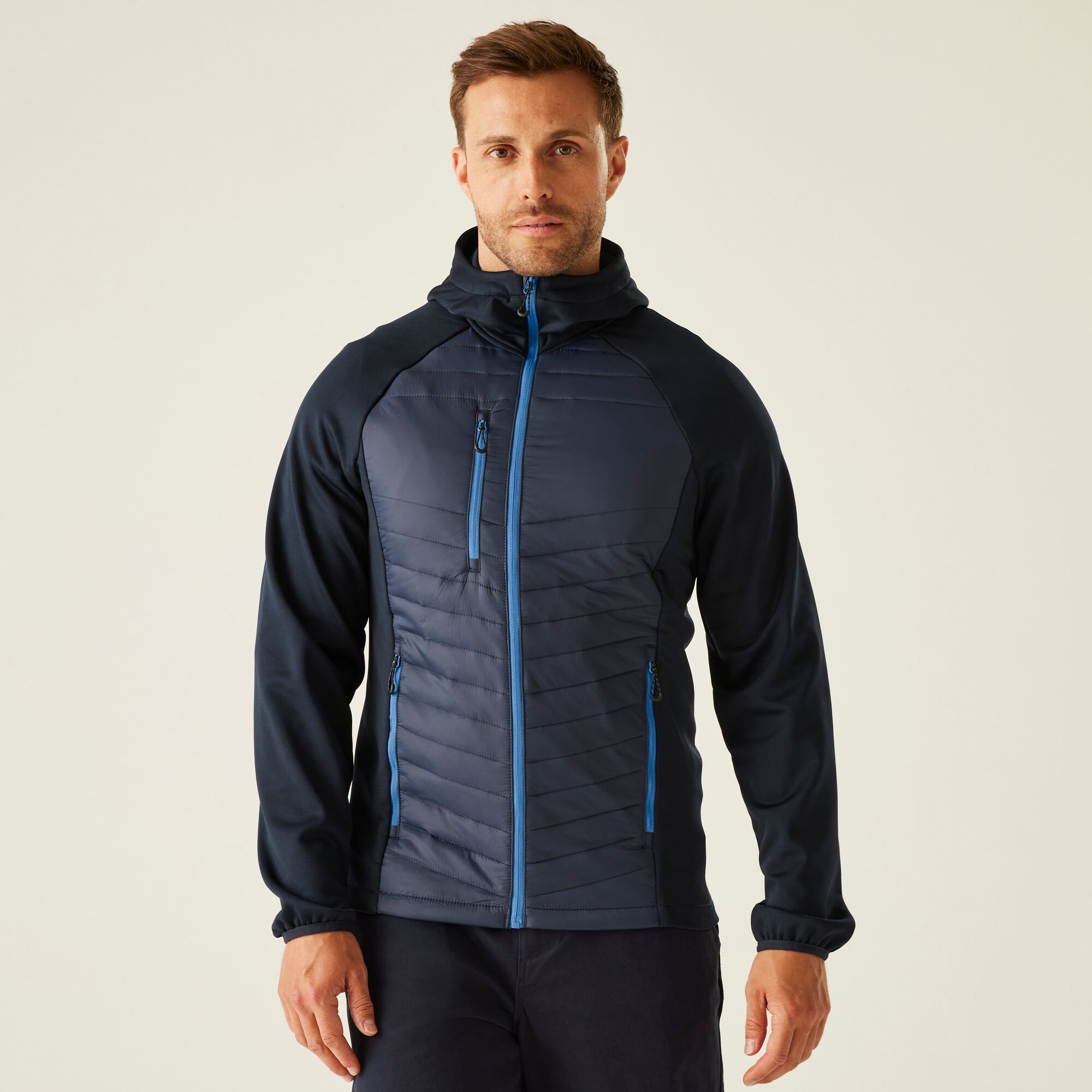 Regatta Professional Men's Navigate Hybrid Jacket - Blue Medium