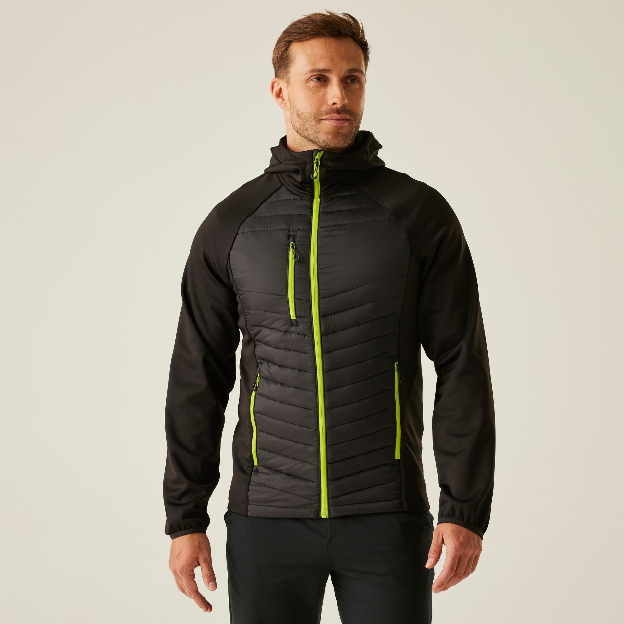 Regatta Professional Men's Navigate Hybrid Jacket - Black Xxl