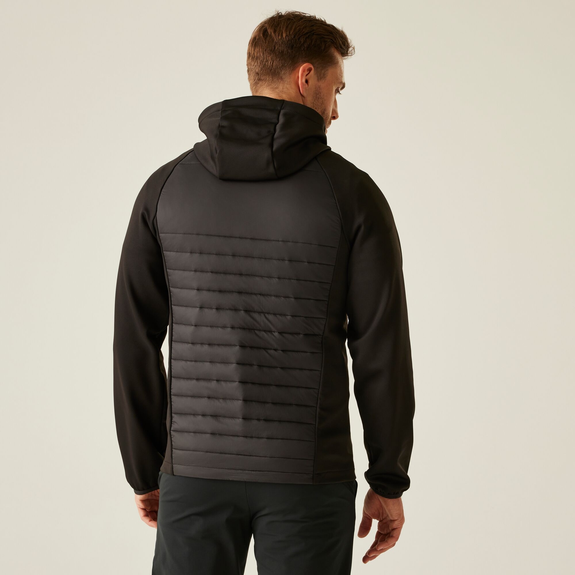 Regatta Men's Lime Navigate Hybrid Quilted Hooded Jacket In | : Extra Large - Image 1