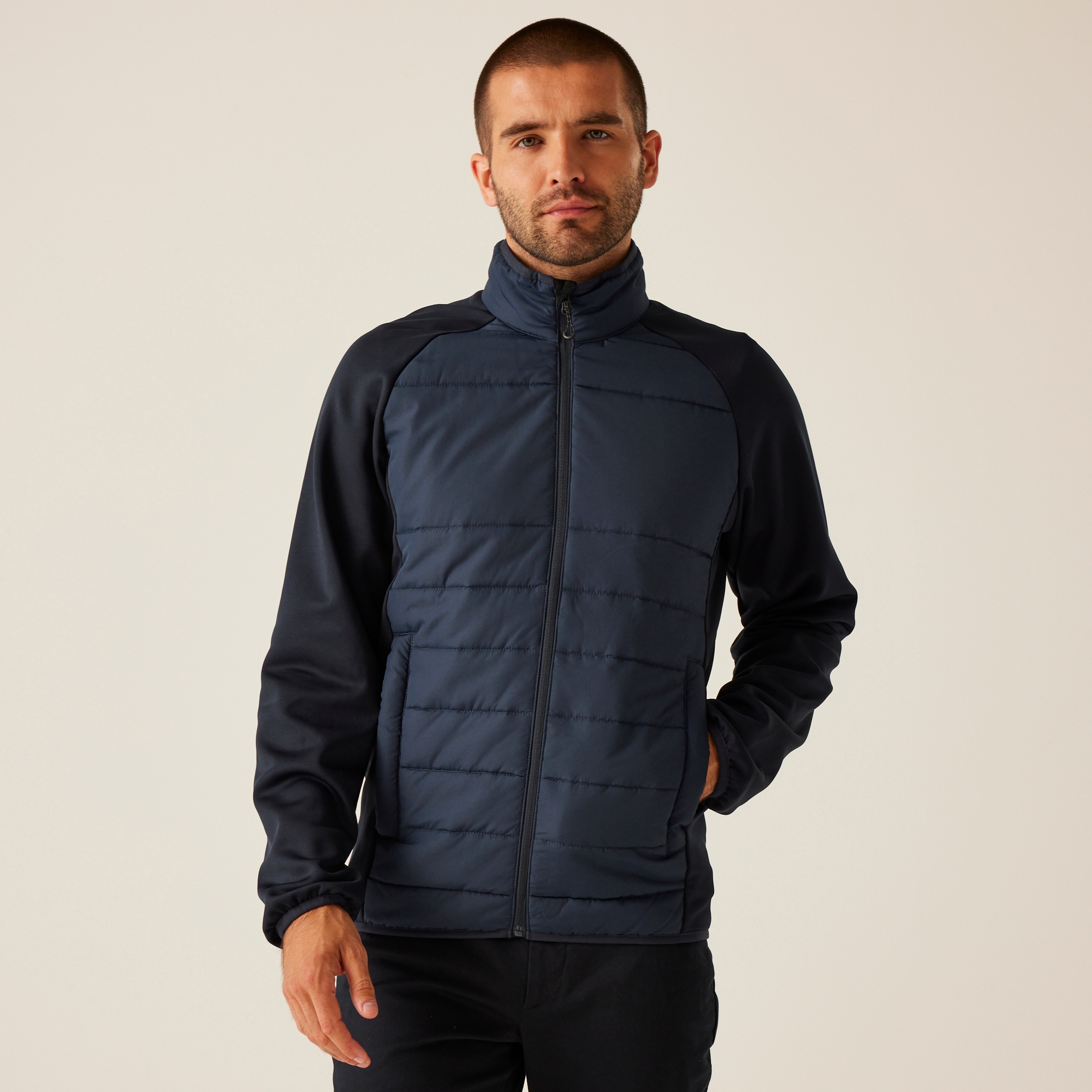 Regatta Professional Essential Hybrid Jacket Size: 3XL Men's Navy
