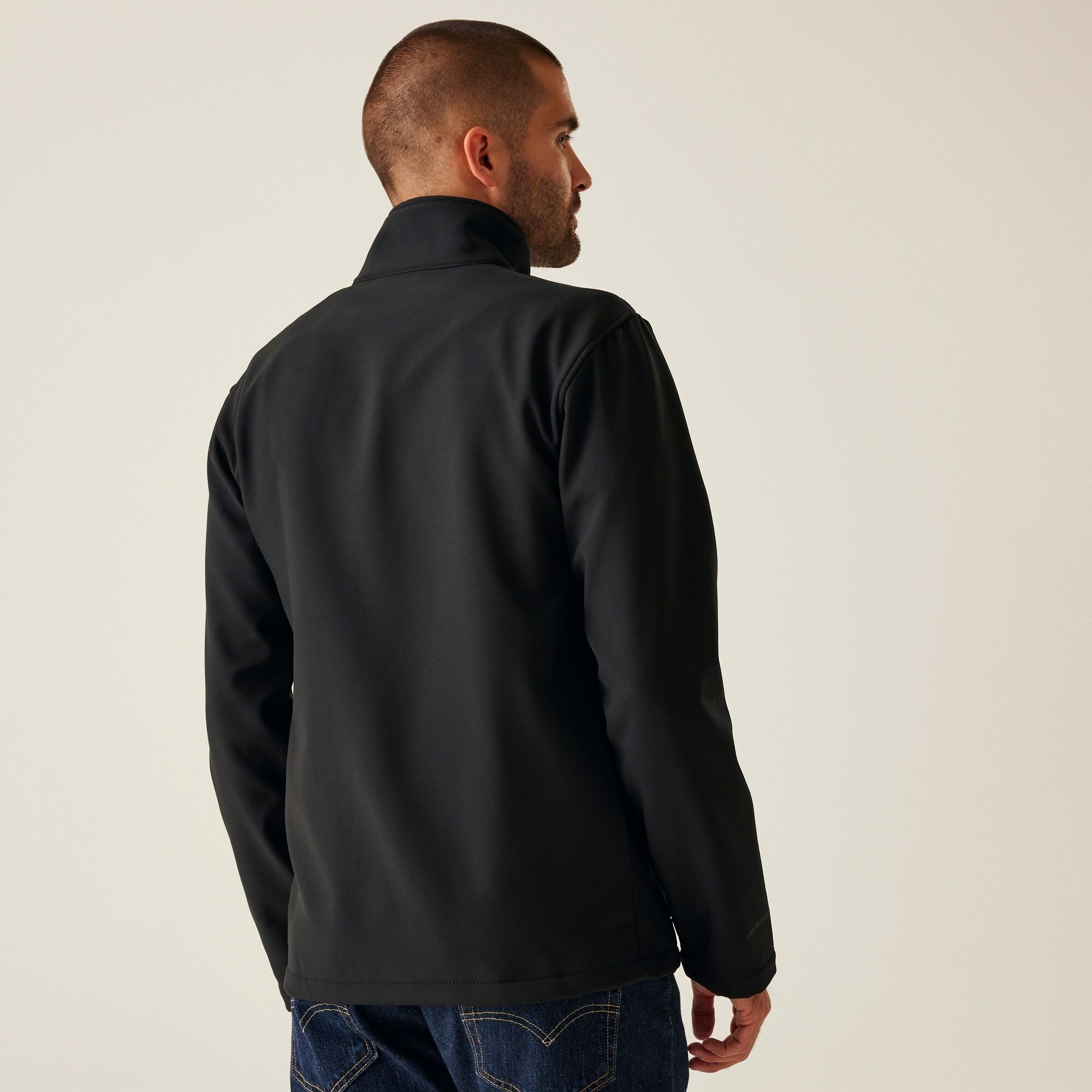 Regatta Professional Męska Kurtka Softshell z Recyklingu Professional Czarny