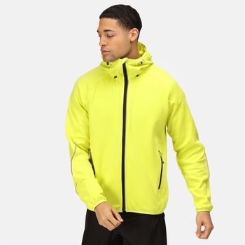 Men's Helsinki Stretch Softshell Jacket Neon Spring