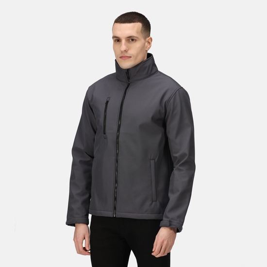 Ablaze 3-lagige Softshelljacke für Herren Grau