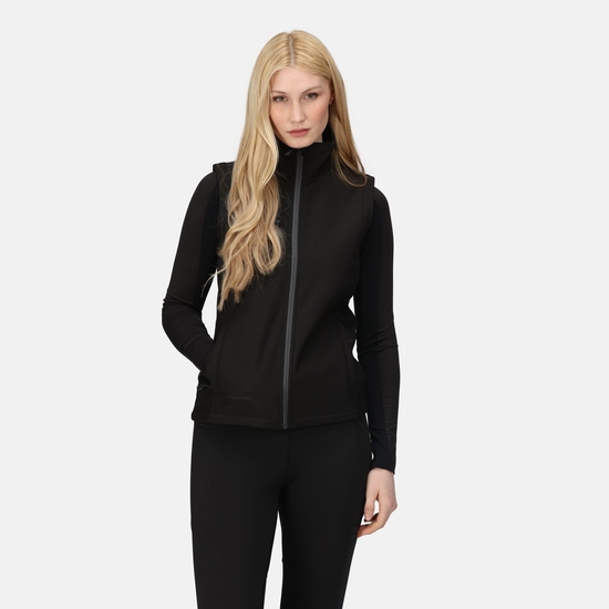 Women's Ablaze 3-layer Printable Softshell Jacket Black