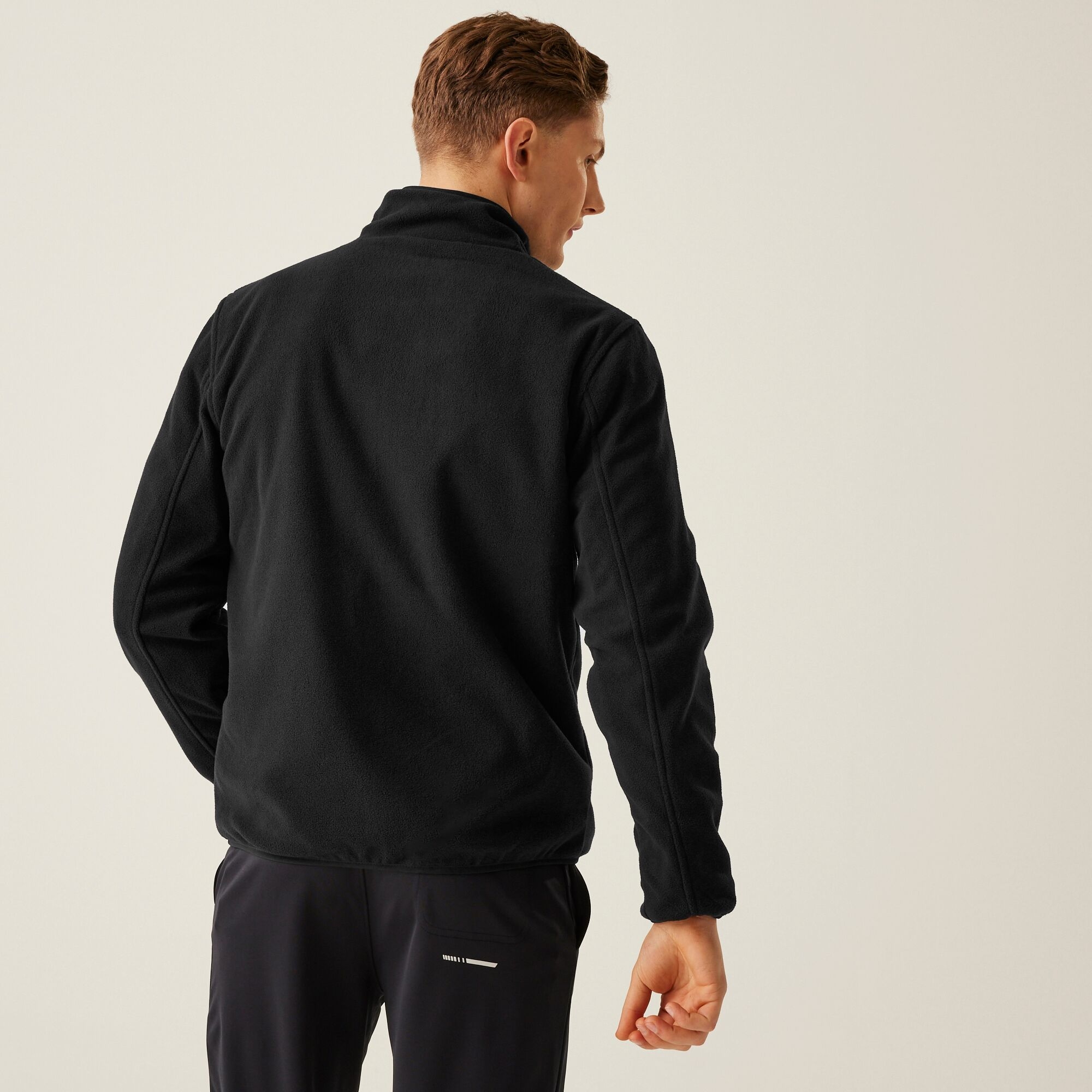 Regatta Professional   Męska bluza z suwakiem Omicron III Czarny