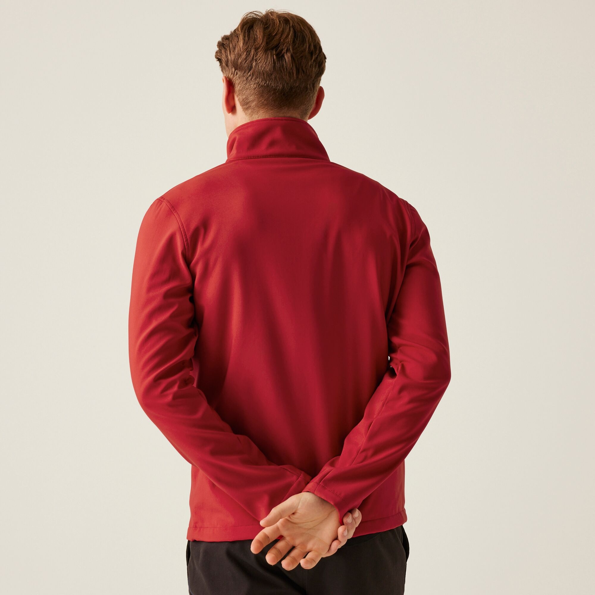 Regatta Professional Męski Softshell Ablaze Czerwono-czarny