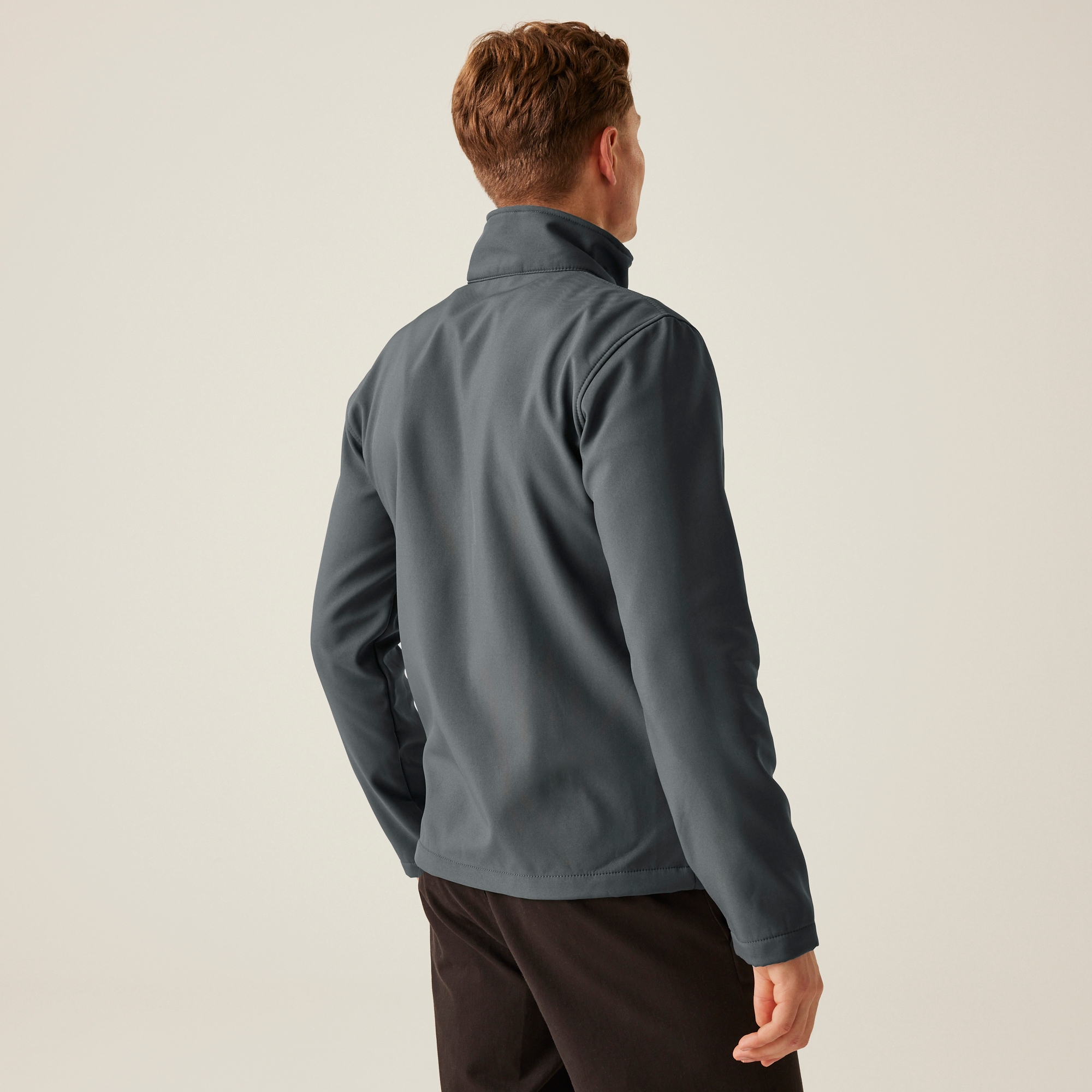 Regatta Professional Męski Softshell Ablaze Szaro-czarny