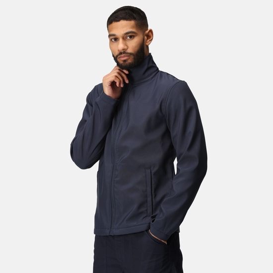 Men's Ablaze Printable Softshell Jacket Navy
