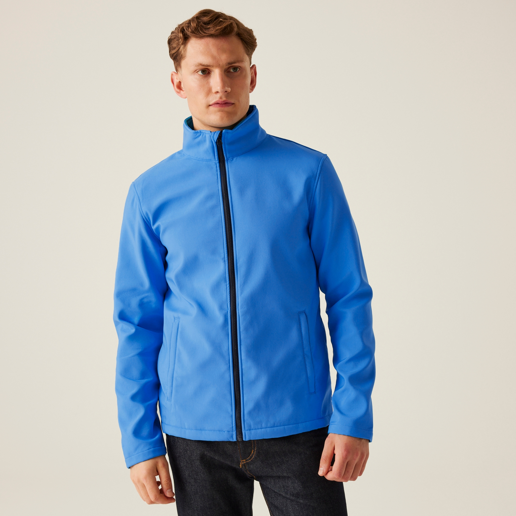 Regatta Professional Męski Softshell Ablaze Niebiesko-granatowy, Rozmiar: XL