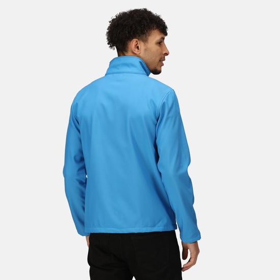 Men's Ablaze Printable Softshell Jacket French Blue Navy