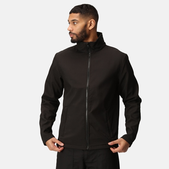 Men's Ablaze Printable Softshell Jacket Black