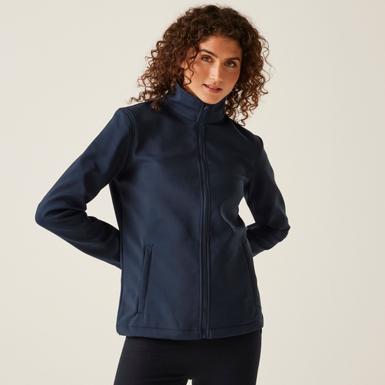 Women's Ablaze Printable Softshell Jacket Navy