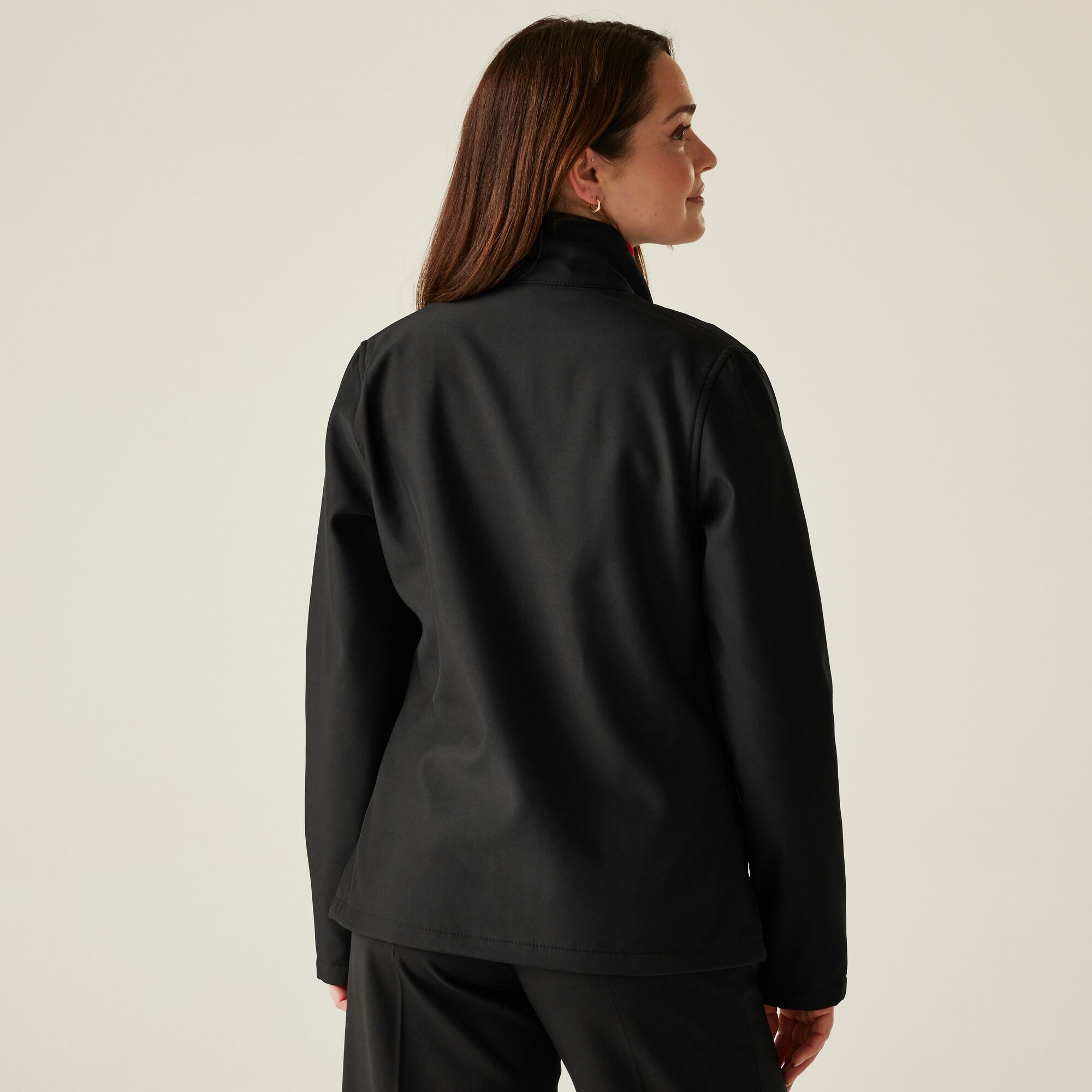 Regatta Professional Damski softshell Ablaze Czarno-czerwony