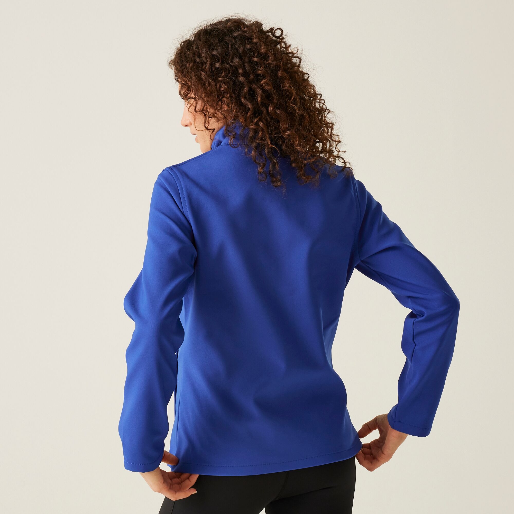 Damski softshell Ablaze Niebiesko-czarny