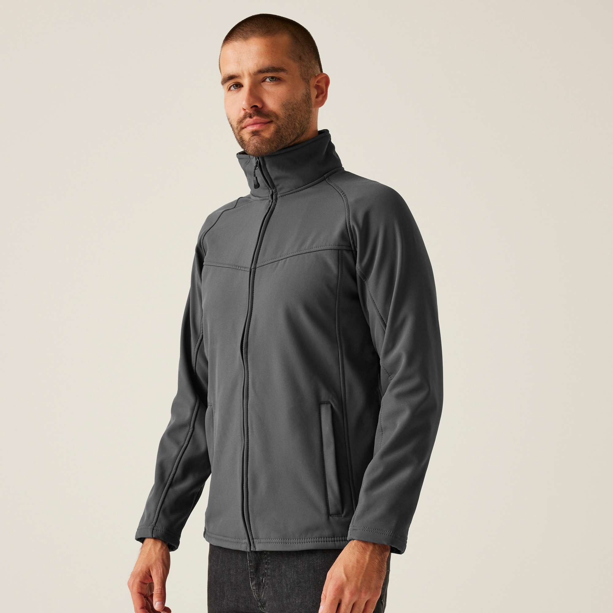 Regatta Professional Męski Softshell Uproar Szary, Rozmiar: 4Xl