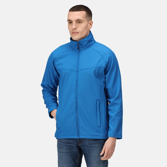 Męski softshell Uproar Niebiesko-szary