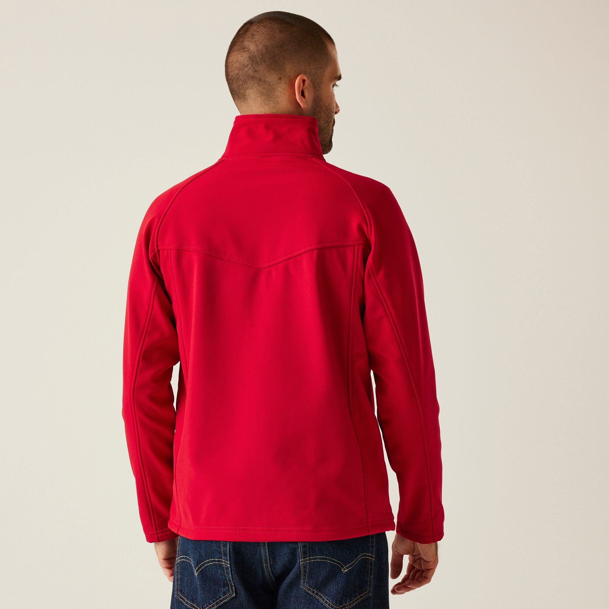 Regatta Professional Męski Softshell Uproar Czerwono-szary