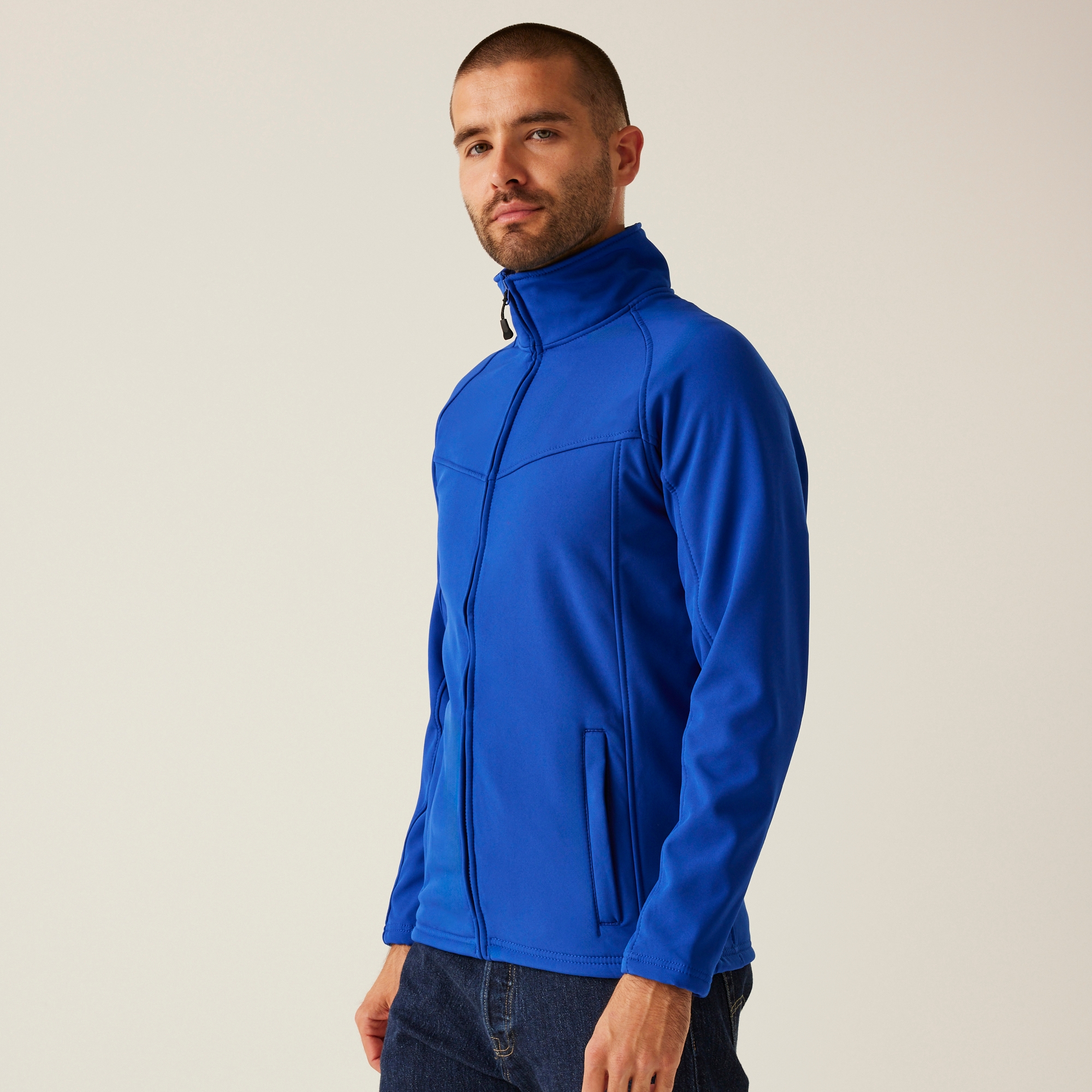 Uproar Interactive Softshell-Jacke Für Herren Größe Xxl Blau Regatta Professional - Bild 1