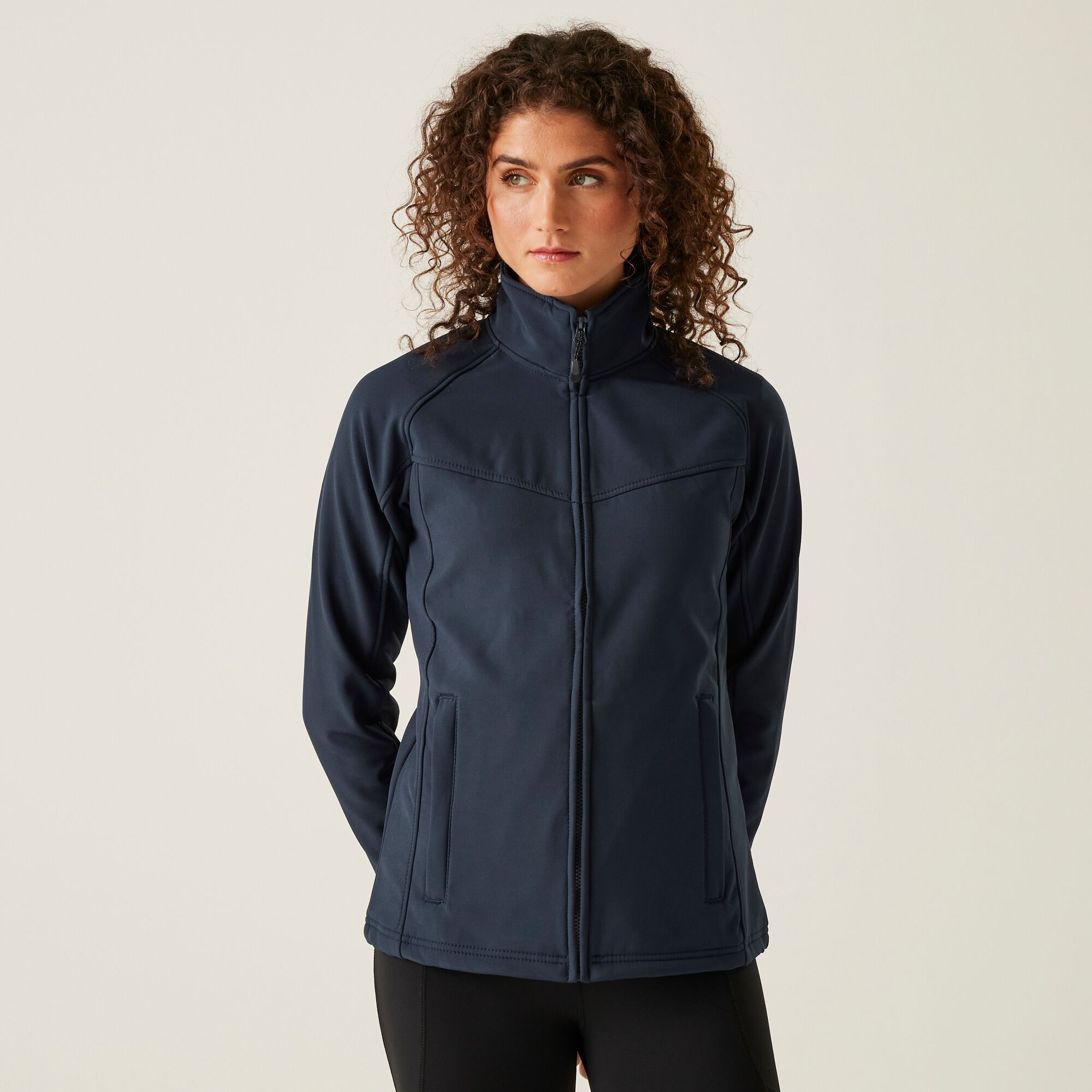 Regatta Professional Damski softshell Uproar Granatowy