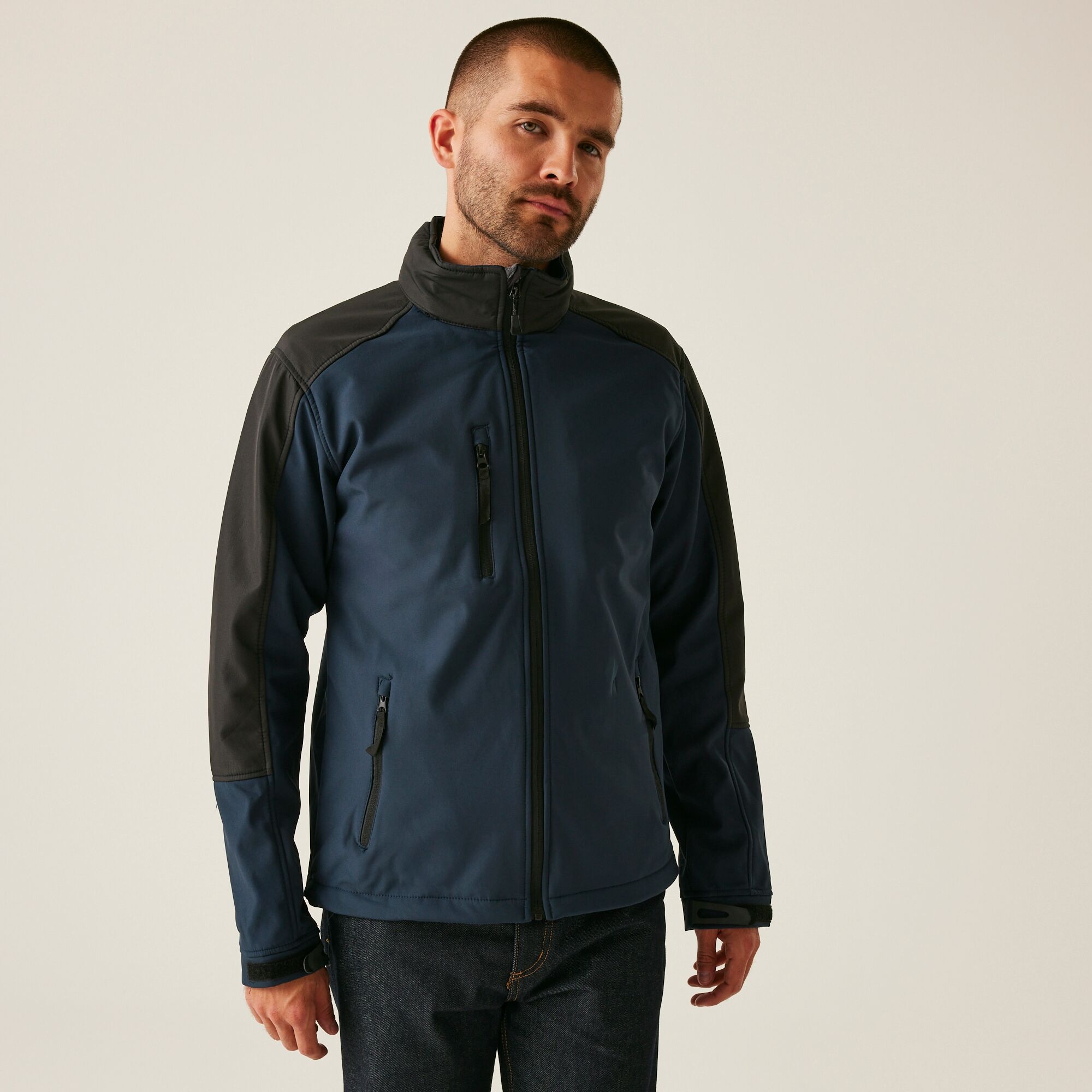 Regatta Professional Męski Softshell Hydroforce Regatta Professional Granatowy, Rozmiar: XL