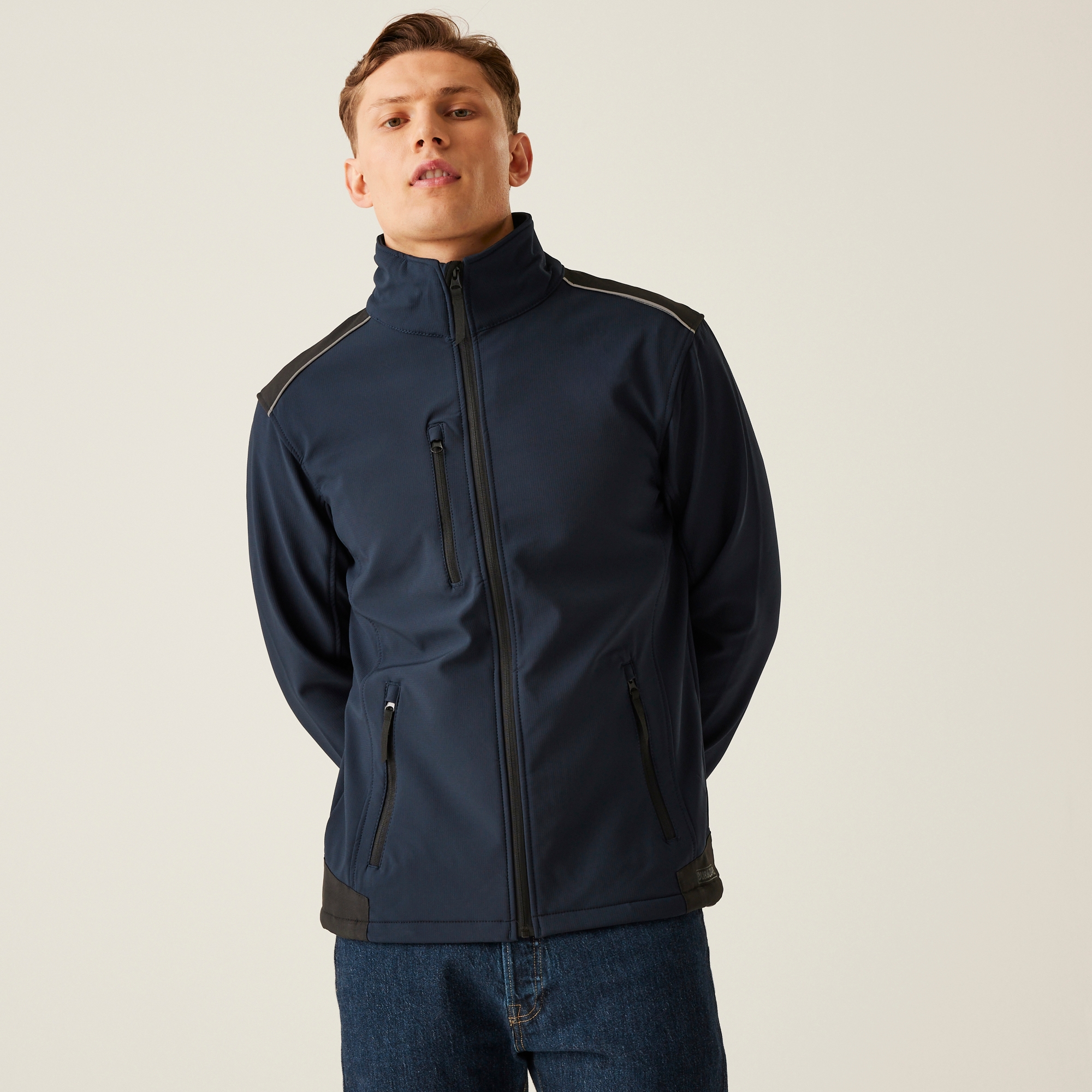 Regatta Professional Męski Softshell Sandstorm Granatowy, Rozmiar: XL