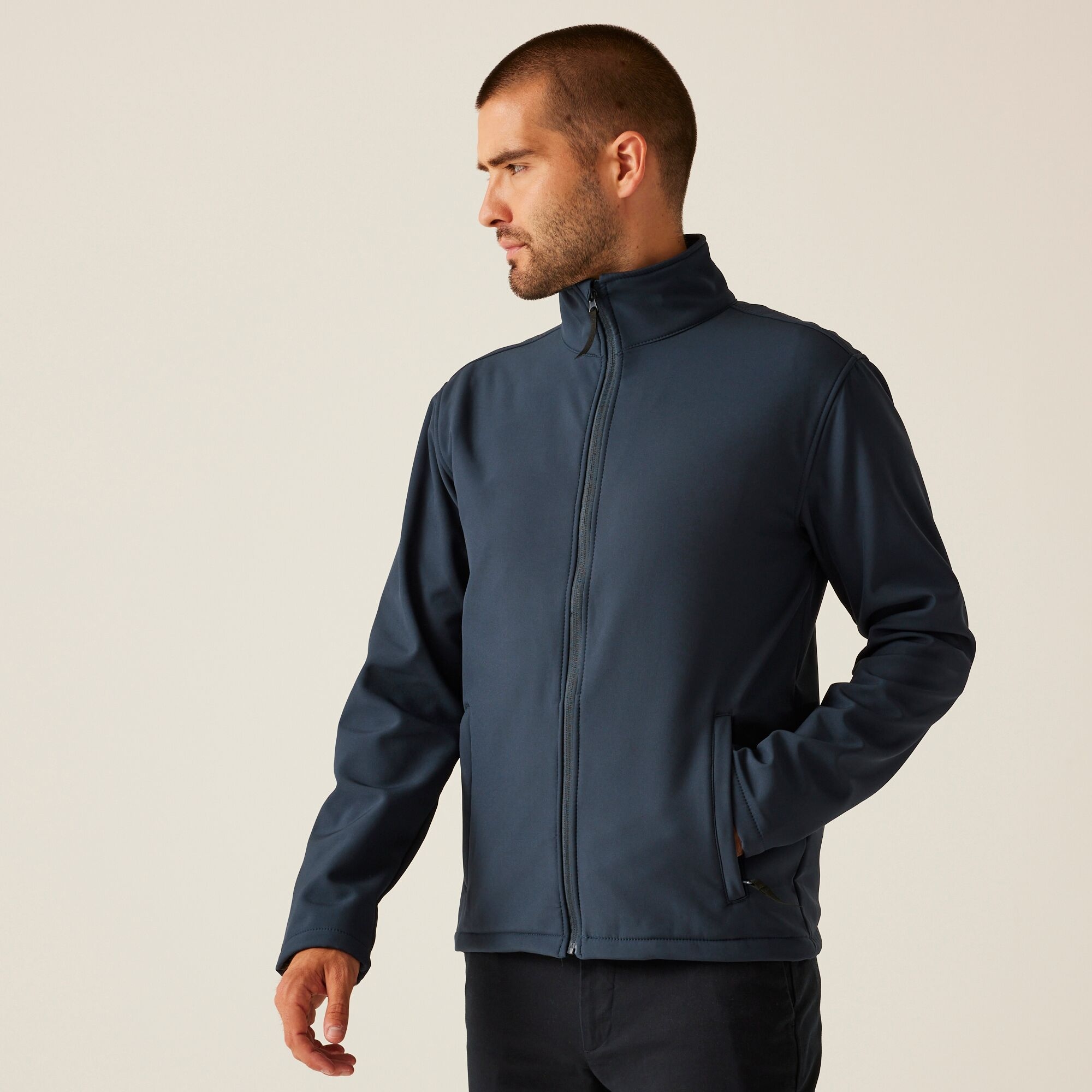 Regatta Professional Męski Softshell Reid Granatowy
