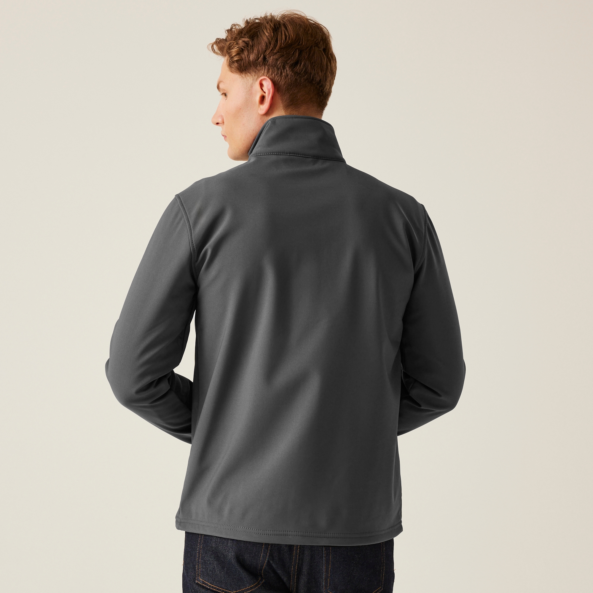 Regatta Professional Męski Softshell Octagon II Szaro-czarny