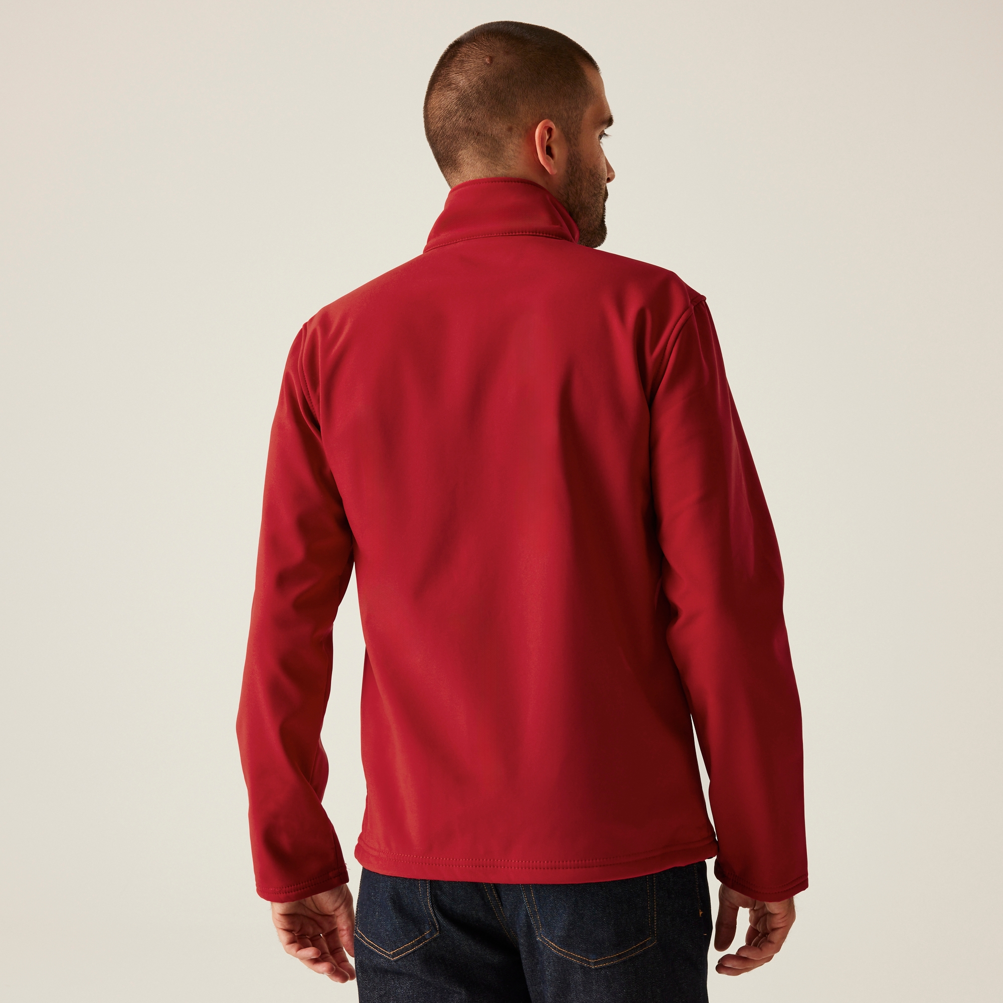 Regatta Professional Męski Softshell Octagon II Czerwono-czarny