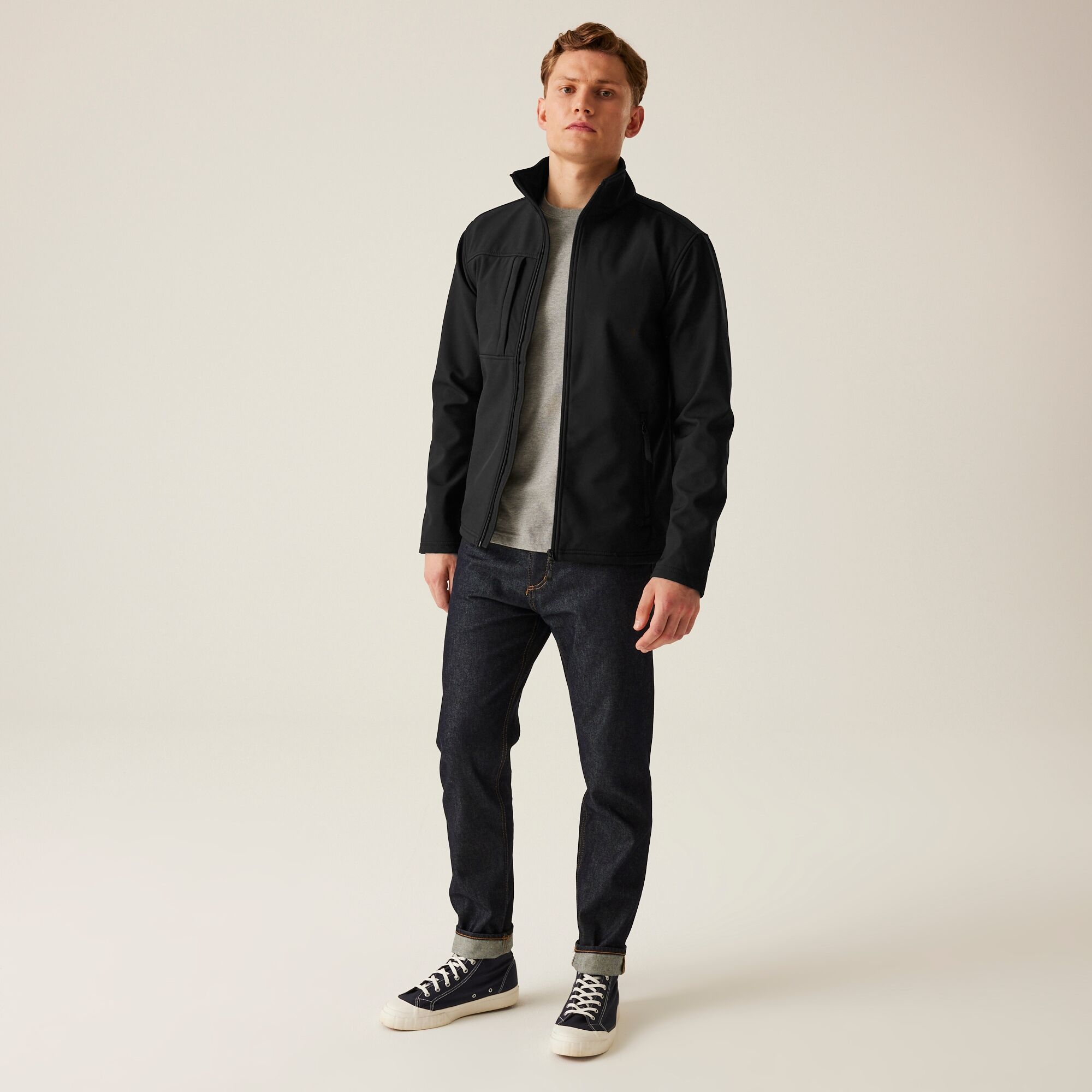 Regatta Professional   Męski softshell Octagon II Czarny