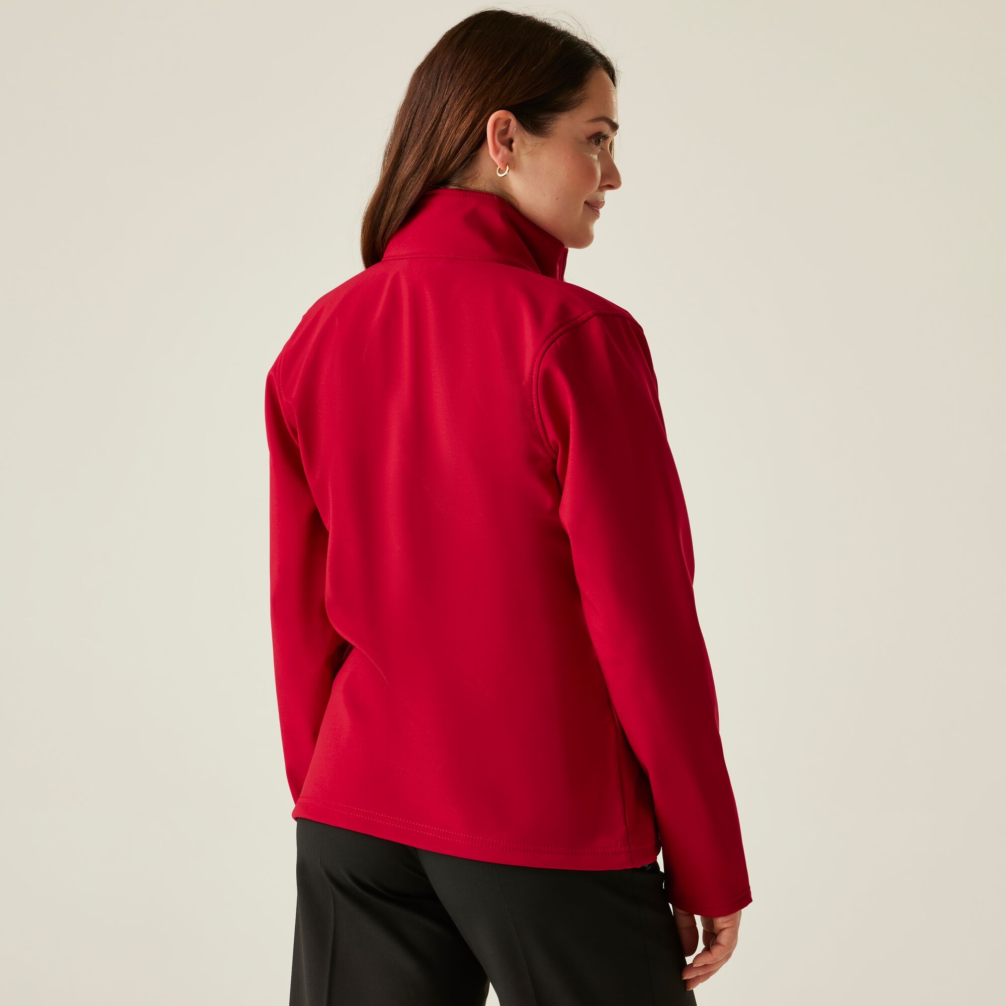 Regatta Professional Damski softshell Octagon II Czerwono-czarny