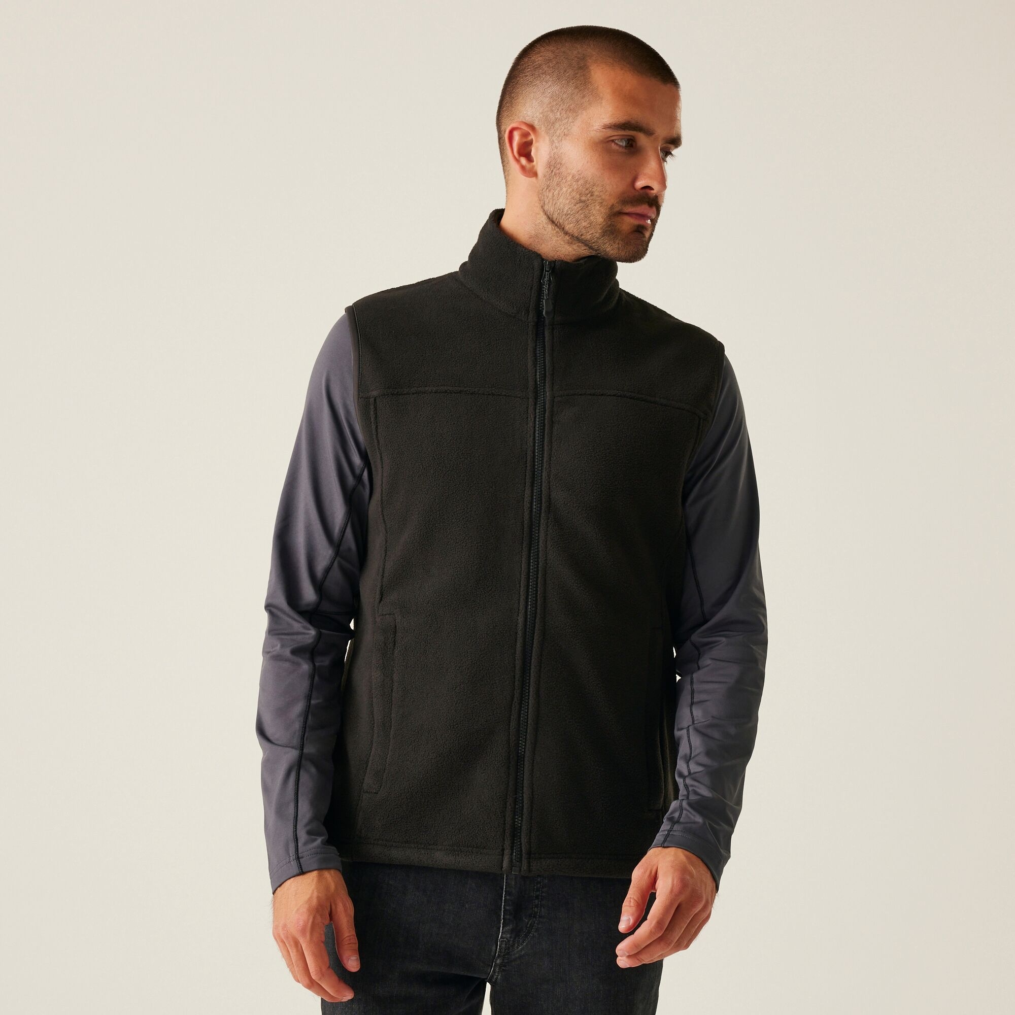 Regatta Professional Regatta Professional Męska kamizelka polarowa Haber II Czarny