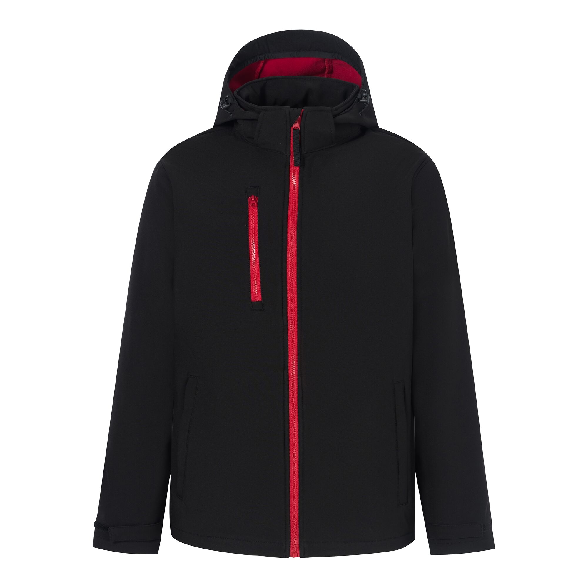 Regatta Professional   Męski softshell z kapturem Venturer Czarny