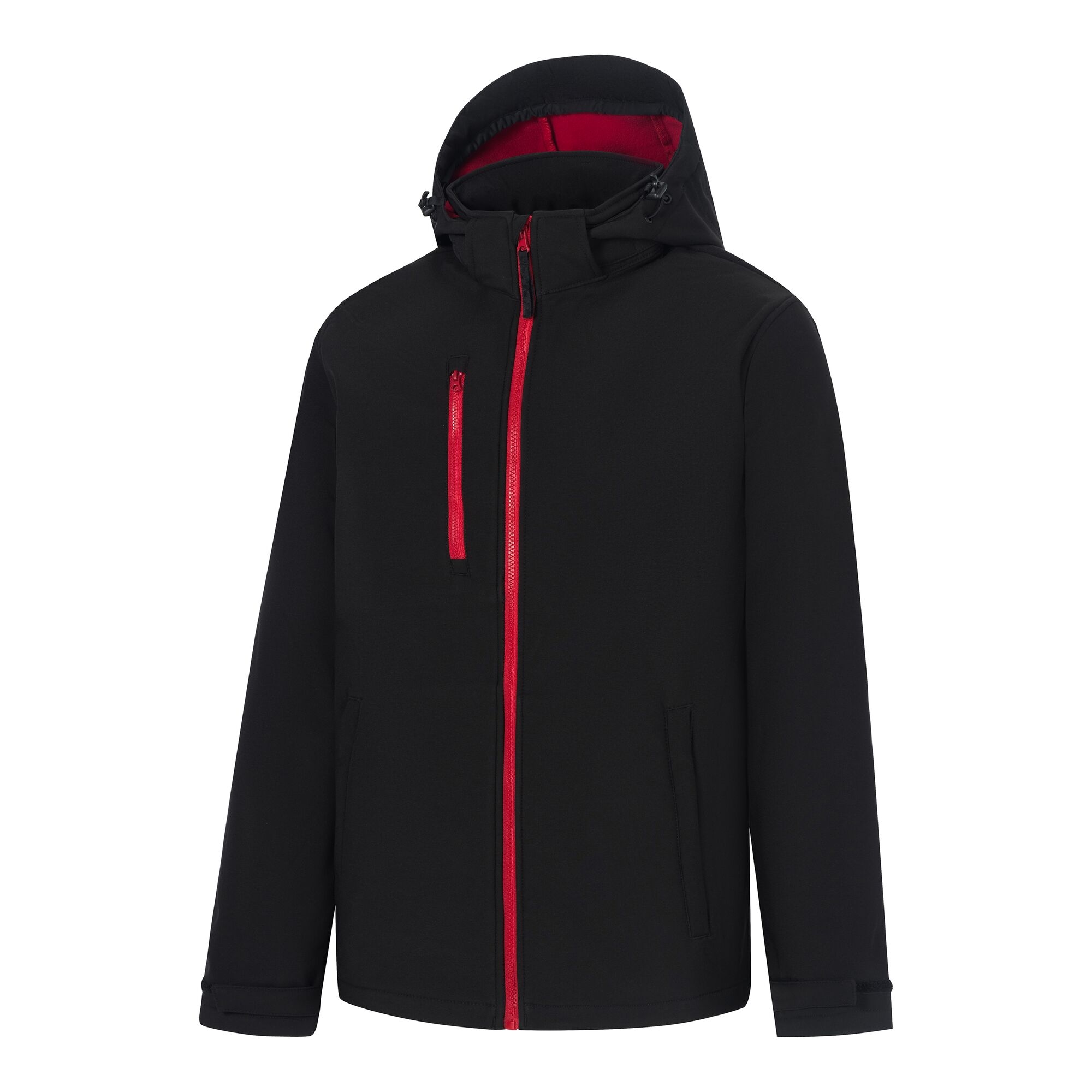 Regatta Professional   Męski softshell z kapturem Venturer Czarny
