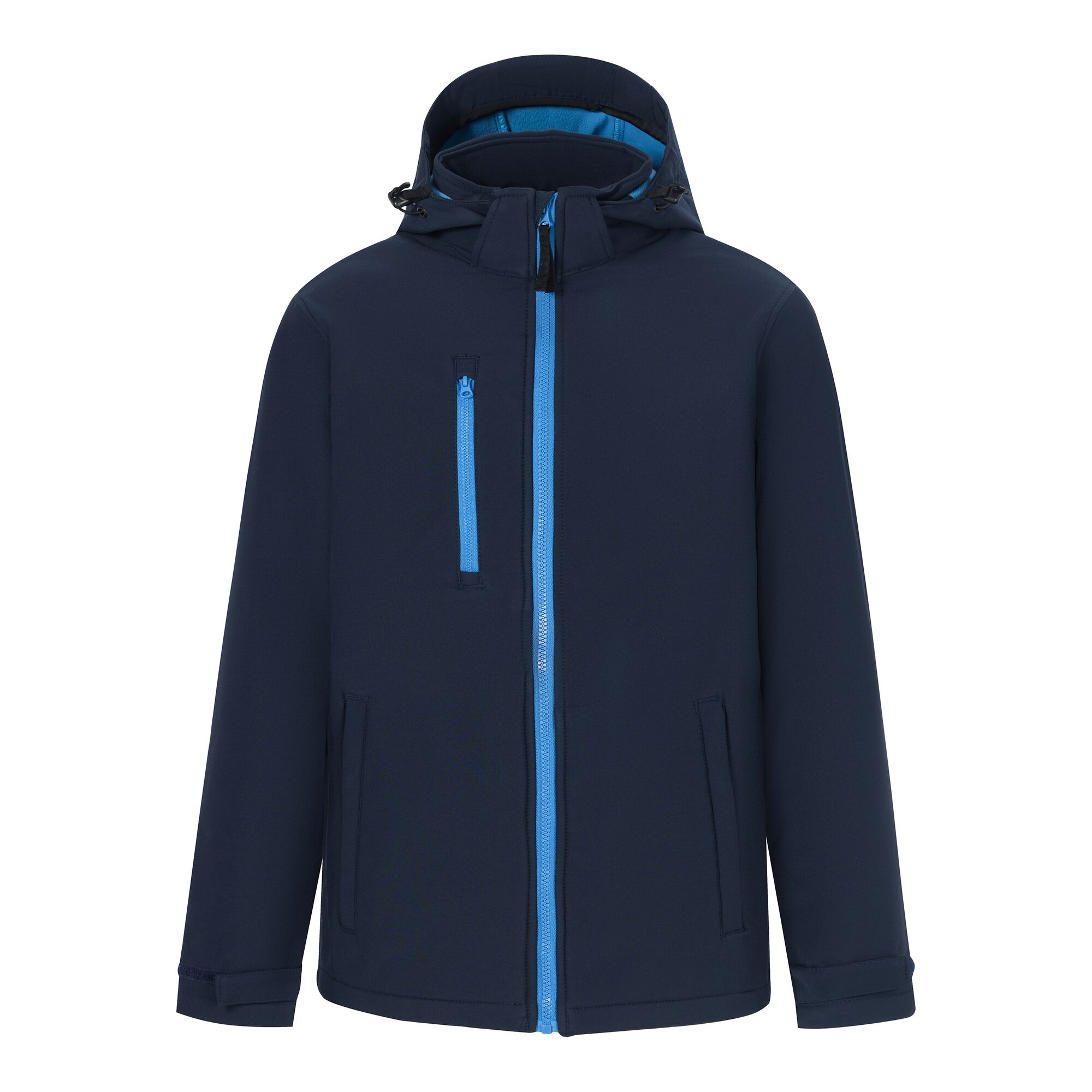 Regatta Professional   Męski softshell z kapturem Venturer Niebieski