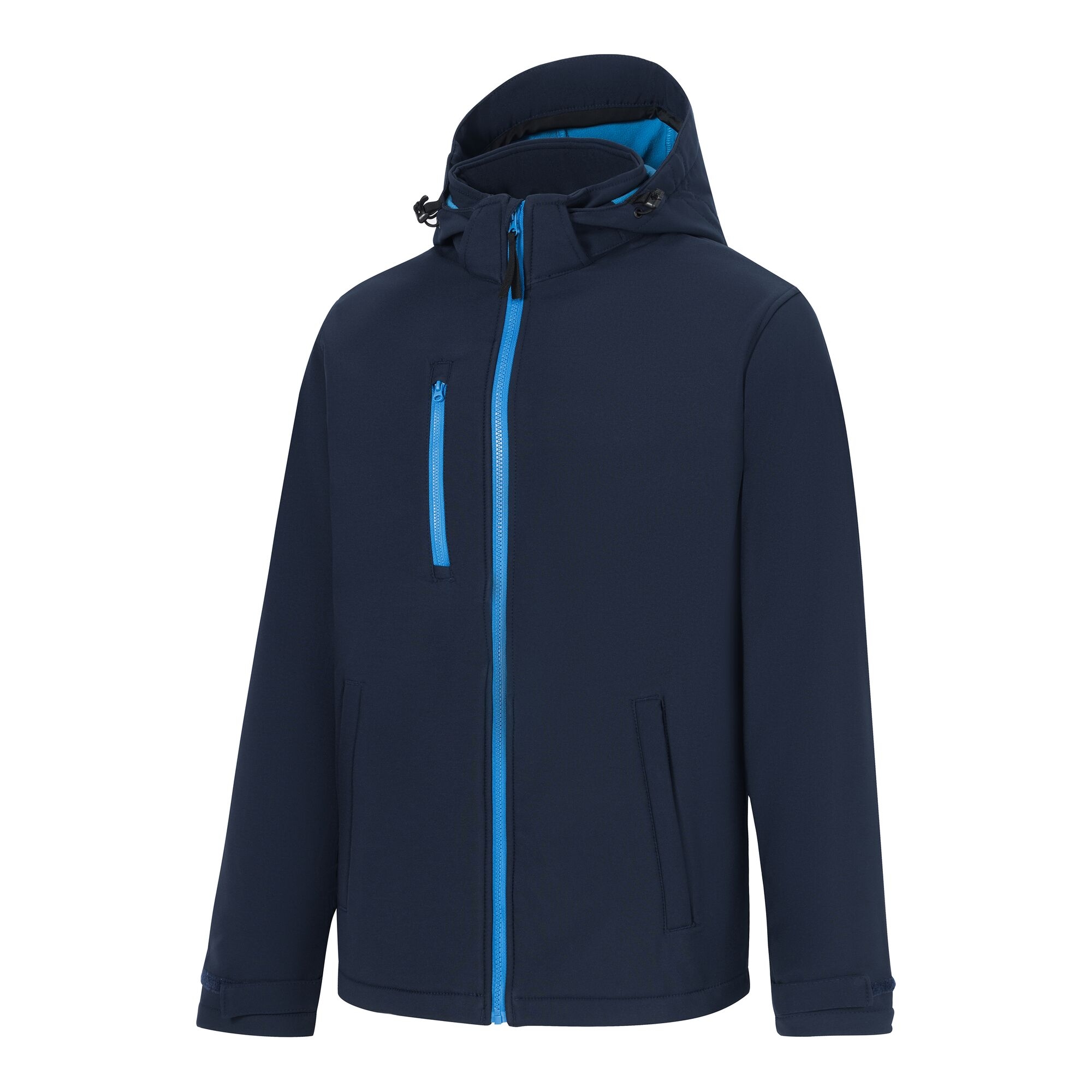 Regatta Professional   Męski softshell z kapturem Venturer Niebieski