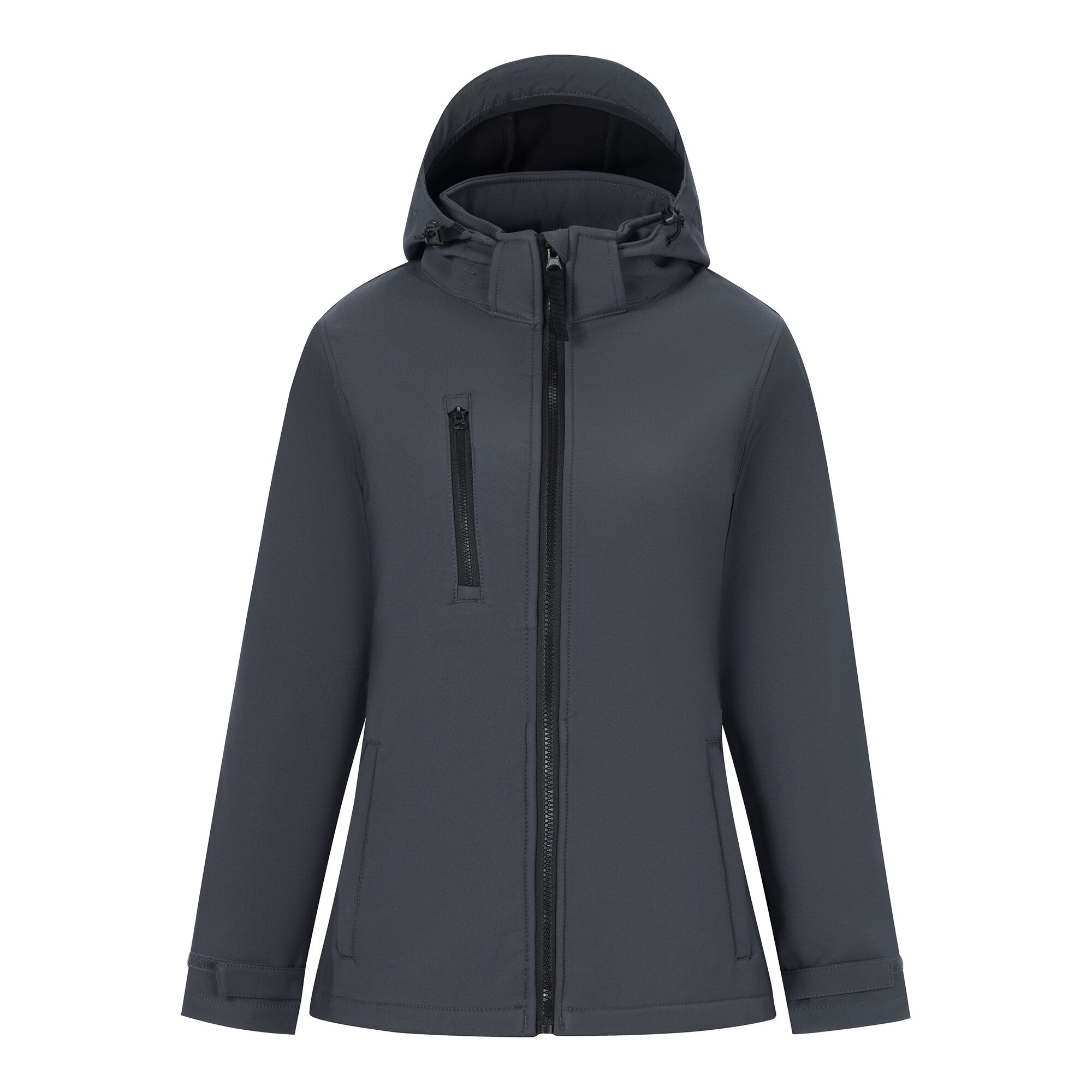Regatta Professional   Damski softshell z kapturem Venturer Szary