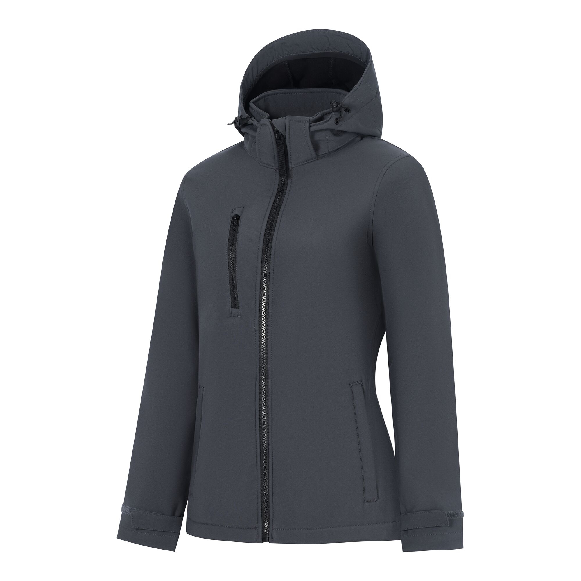 Regatta Professional   Damski softshell z kapturem Venturer Szary