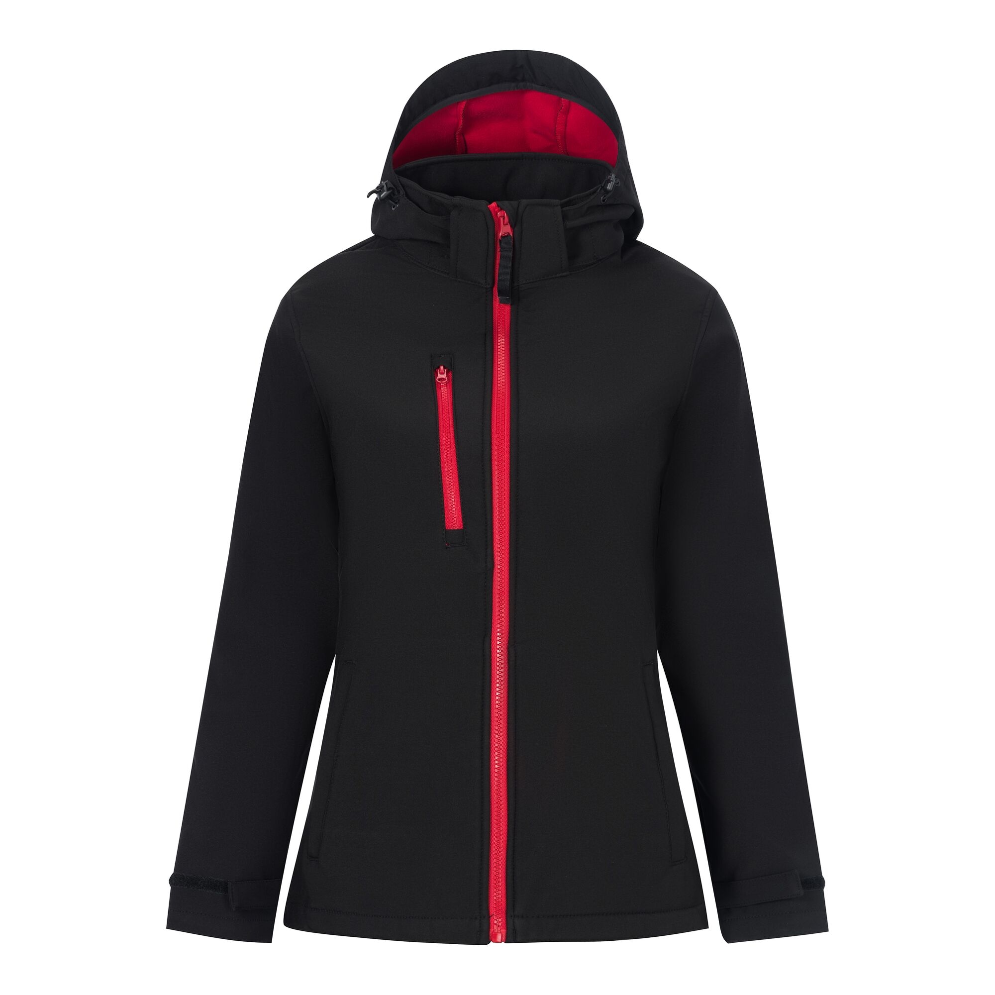 Regatta Professional   Damski softshell z kapturem Venturer Czarny