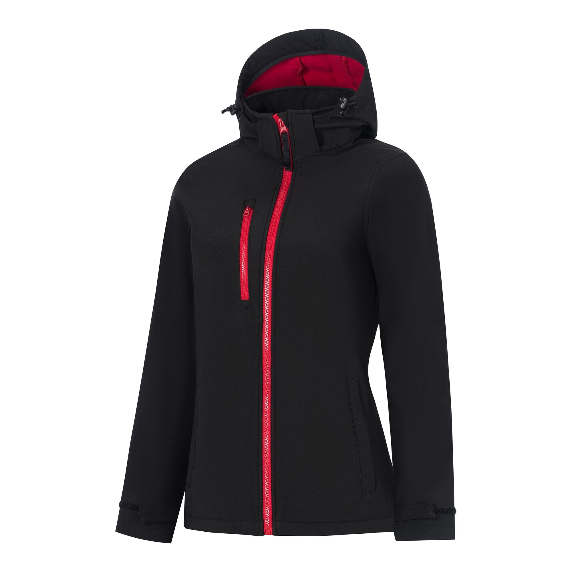 Regatta Professional   Damski softshell z kapturem Venturer Czarny